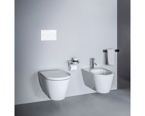 Биде подвесное Laufen Kartell 54.5х37х29 см 1 отверстие белый 8.3033.1.000.302.1