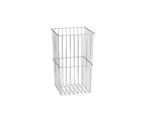 Корзина для белья Laufen Base 27x27x45 см хром 4.9302.0.110.000.1