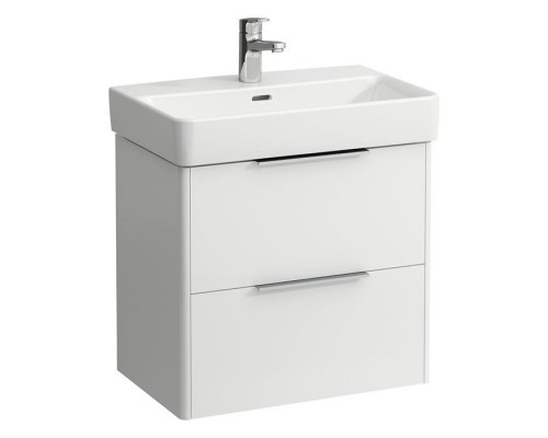 Тумба с раковиной подвесная Laufen Base 57x36x53 см белый матовый 8.1895.9.000.104.1/4.0221.2.110.260.1