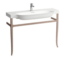 Консоль с раковиной Laufen The New Classic 120х32 см напольная 1 отверстие орех 8.1385.8.000.104.1/4.0607.3.085.629.1