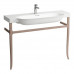 Консоль с раковиной Laufen The New Classic 120х32 см напольная 1 отверстие орех 8.1385.8.000.104.1/4.0607.3.085.629.1