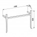 Консоль с раковиной Laufen The New Classic 120х32 см напольная 1 отверстие орех 8.1385.8.000.104.1/4.0607.3.085.629.1
