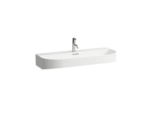 Раковина накладная Laufen Sonar 1000 х 420 х 140 мм 1 отверстие белый 8.1634.7.000.104.1