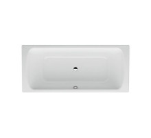 Ванна встраиваемая Laufen Pro 170x75 см стальная центральный слив антискольжение белый 2.2695.3.600.040.1