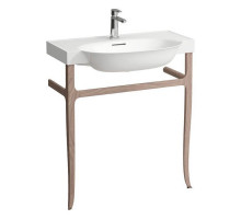 Консоль с раковиной Laufen The New Classic 80х48 см напольная 1 отверстие орех 8.1385.5.000.104.1/4.0607.2.085.629.1