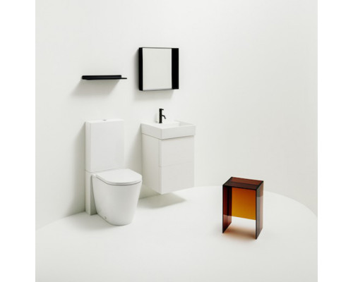 Тумба с раковиной Laufen Kartell 58х45х60 см 2 ящика подвесная белый матовый 4.0756.9.033.640.1/8.1033.3.000.104.1
