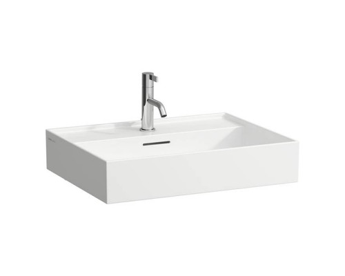 Тумба с раковиной Laufen Kartell 58х45х60 см 2 ящика подвесная белый матовый 4.0756.9.033.640.1/8.1033.3.000.104.1