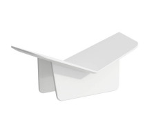 Подставка для книг керамическая Laufen Home collection LIBRO 34.5x14.5x12.5 см настольная белая 8.7777.8.000.000.1