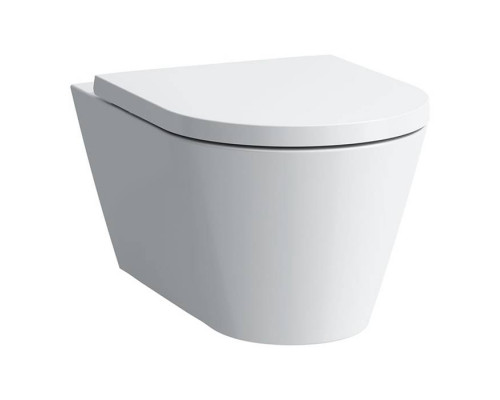 Унитаз подвесной Laufen Kartell 54.5x37x43 см Rimless покрытие LCC белый 8.2033.7.400.000.1