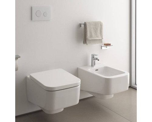 Биде подвесное LAUFEN Pro S 53x36 см 1 отверстие белое 8.3096.1.000.302.1
