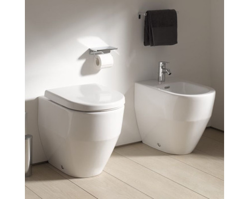 Биде напольное Laufen Pro 56x36x43 см 1 отверстие белый 8.3295.2.000.302.1