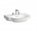 Раковина накладная Laufen The New Classic 60х48 см 3 отверстия с переливом белый 8.1385.3.000.108.1
