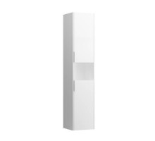 Шкаф-пенал Laufen Base 35x33.5x165 см 2 дверцы петли справа белый глянцевый 4.0269.2.110.261.1