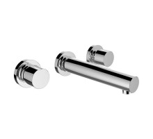 Смеситель для раковины Laufen The New Classic настенный хром HF900524100000