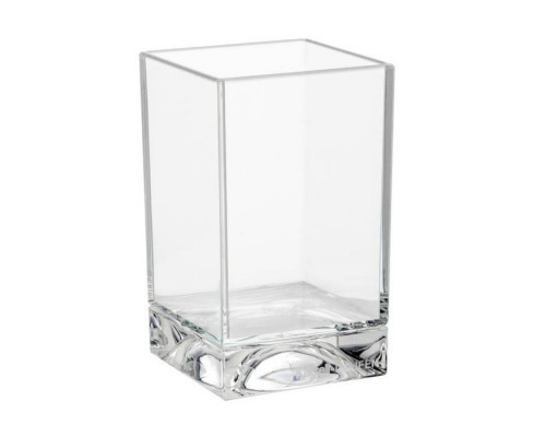 Стакан настольный Laufen Kartell 7х7х12 см пластик прозрачный кристалл 3.8233.0.084.000.1