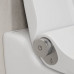Унитаз-биде подвесной Laufen Cleanet Riva 60х39.5х40.5 см безободковый белый 8.2069.1.400.000.1