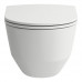 Laufen Pack Pro Комплект: унитаз подвесной, безободковый, сиденье Slim, цвет: белый глянцевый. Z.RU93.1.040.5