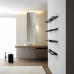 Полочка Laufen Kartell 45х15.5х4 см подвесная пластик черная 3.8533.0.091.000.1