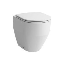 Унитаз напольный Laufen Pro 36х53х43 см приставной безободковый белый 8.2295.6.000.000.1