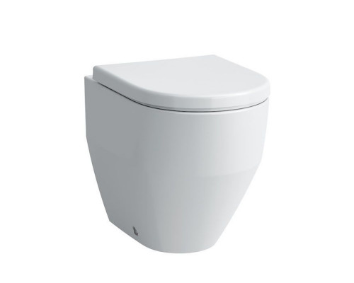 Унитаз напольный Laufen Pro 36х53х43 см приставной безободковый белый 8.2295.6.000.000.1