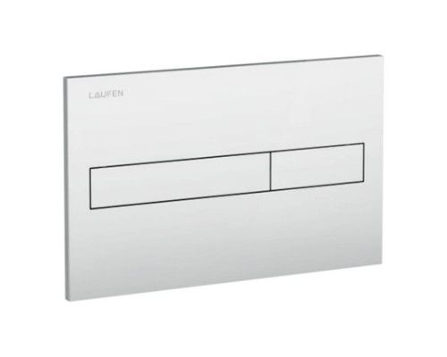 Клавиша смыва двойная Laufen LIS AW1 250х160 мм хром матовый 8.9566.1.007.000.1