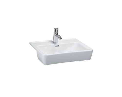 Раковина полувстраиваемая Laufen Pro A 56x44x11.5 см 3 отверстия белая 8.1296.1.000.108.1