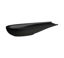 Раковина-чаша Laufen Alessi One 100х38х17 см без отверстия LCC черный матовый 8.1897.4.716.112.1