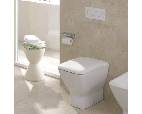 Унитаз напольный Laufen Palace 56x36 см универсальный выпуск белый 8.2370.1.000.000.1